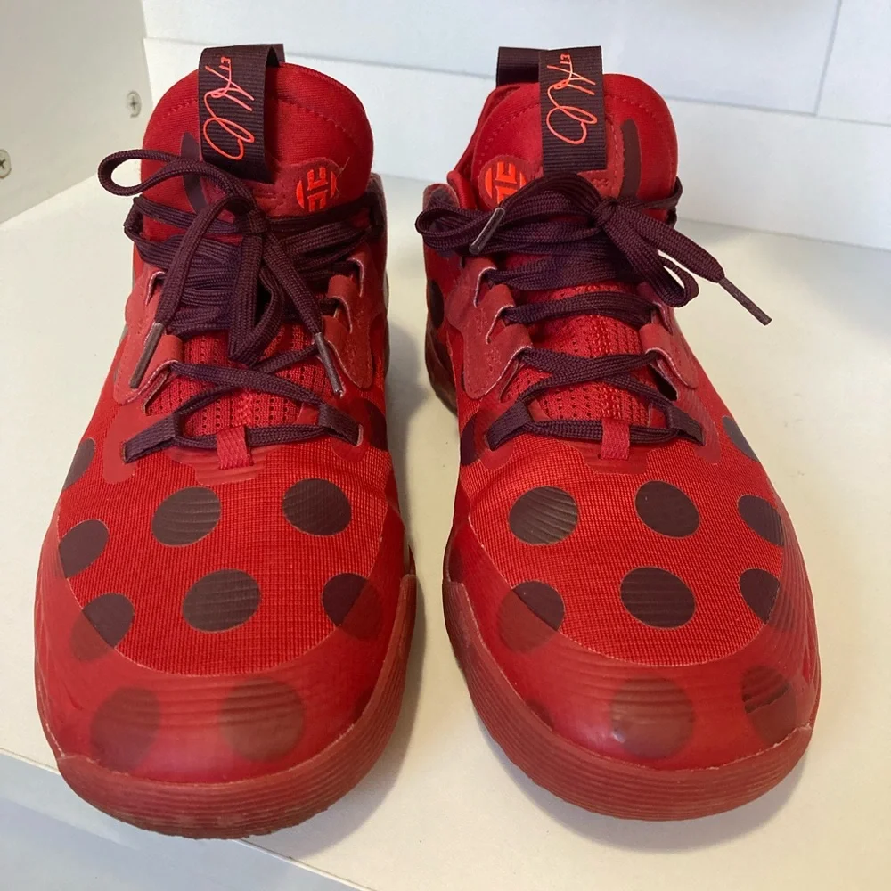 Adidas Harden Vol. 5 Futurenatural Basketball Shoes Red H68595 Men's 8